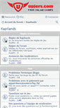 Mobile Screenshot of forum.kapilands.fr