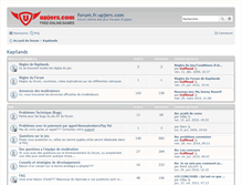 Tablet Screenshot of forum.kapilands.fr